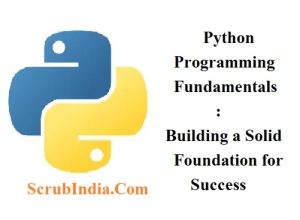 Python Programming Fundamentals Unleashed Building a Solid Foundation for Success