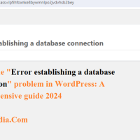 Fixing the “Error establishing a database connection” problem in WordPress: A comprehensive guide 2024