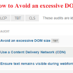 Avoid an Excessive DOM Size: How to Optimize Website Performance 2023